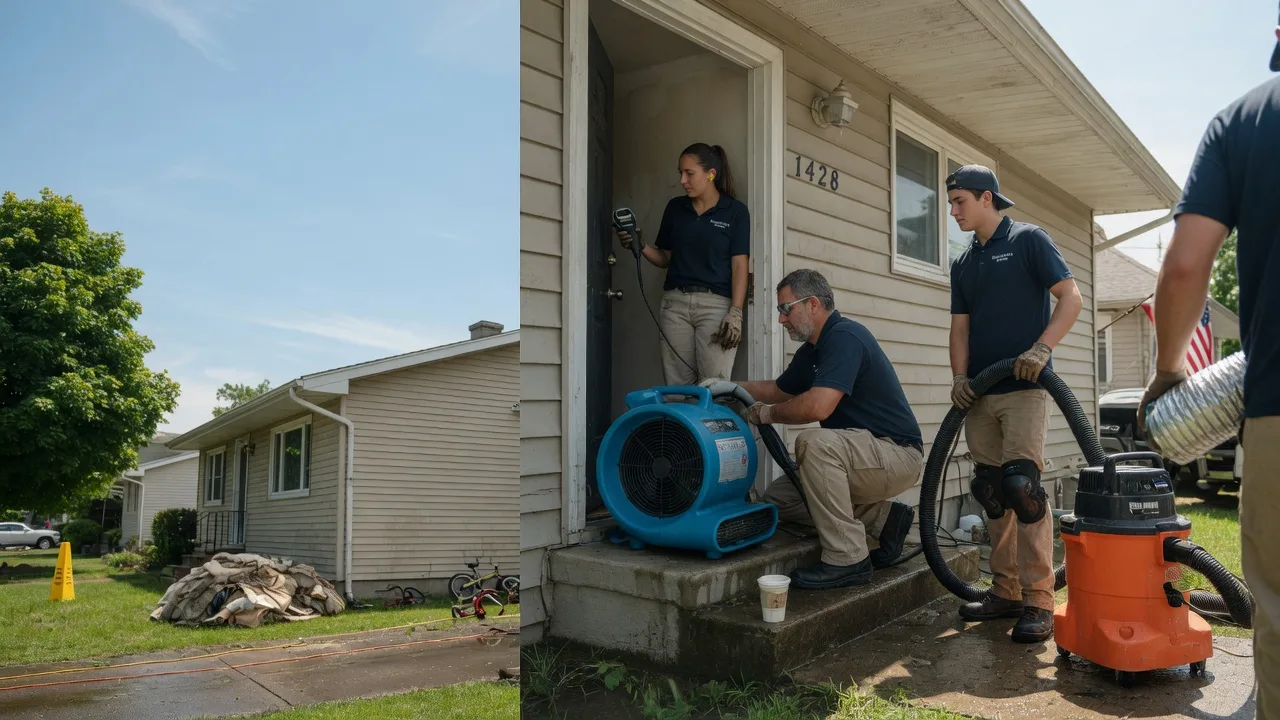 Water Damage Restoration in Emington, IL near me